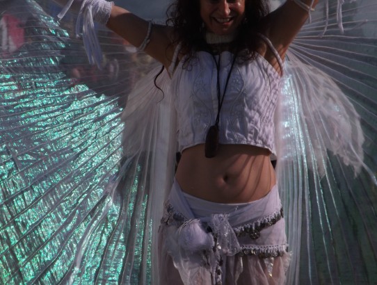 Dancer at Bearded Theory