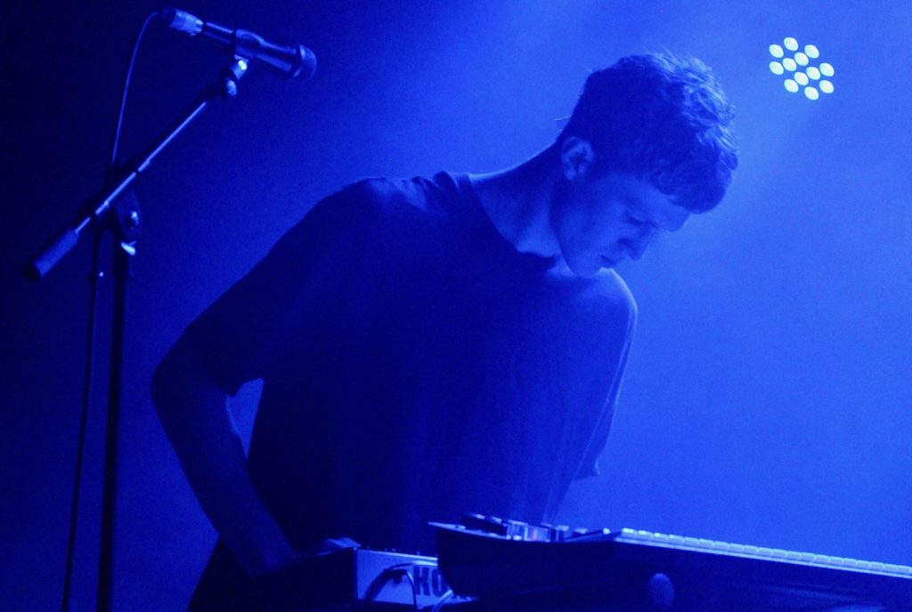 W H Lung on stage in Hackney