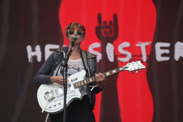 She drew the Gun at Bluedot