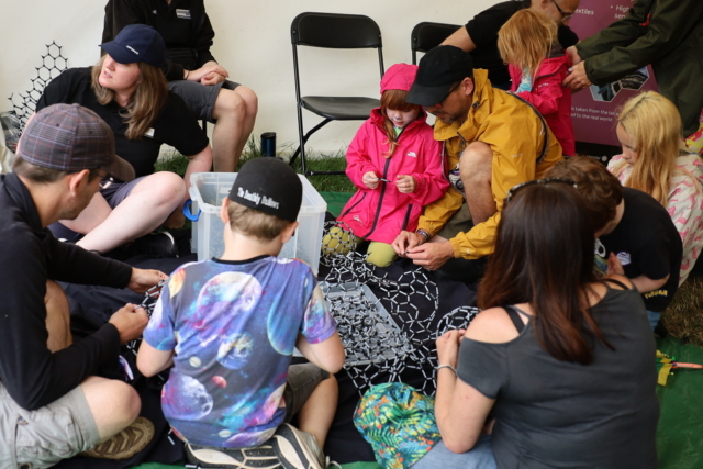 Graphene at the science area at Bluedot