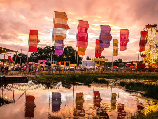 Camp Bestival Shropshire scene
