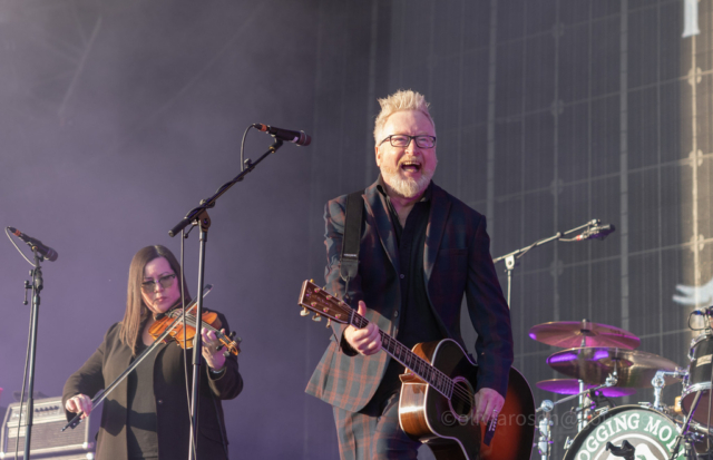 Flogging Molly plays at Bearded Theory festival
