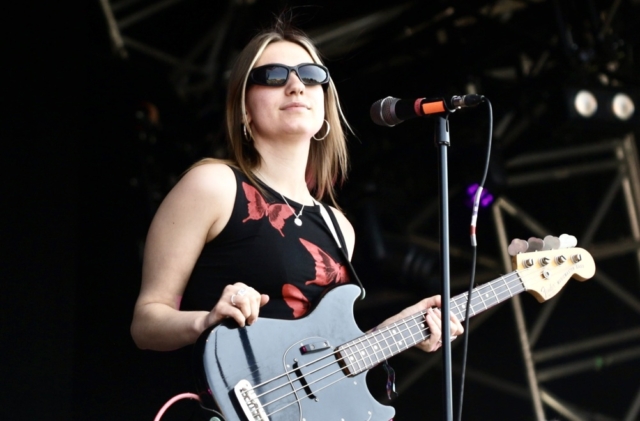 Coach Party plays at Bearded Theory festival