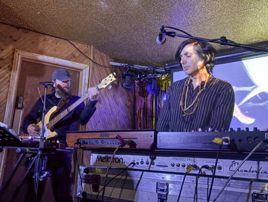 MIEN on stage at Moth Club, London