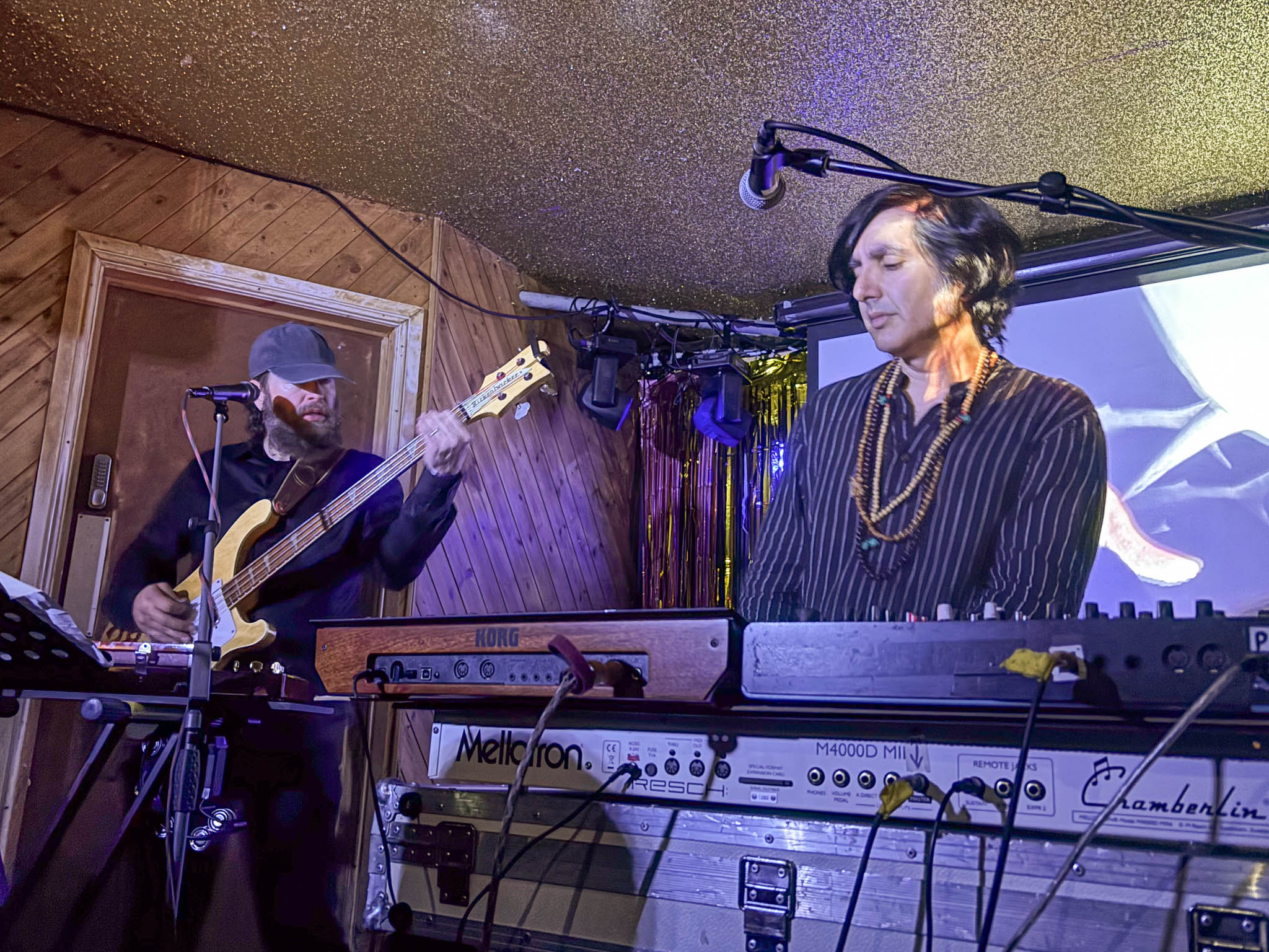 MIEN on stage at Moth Club, London