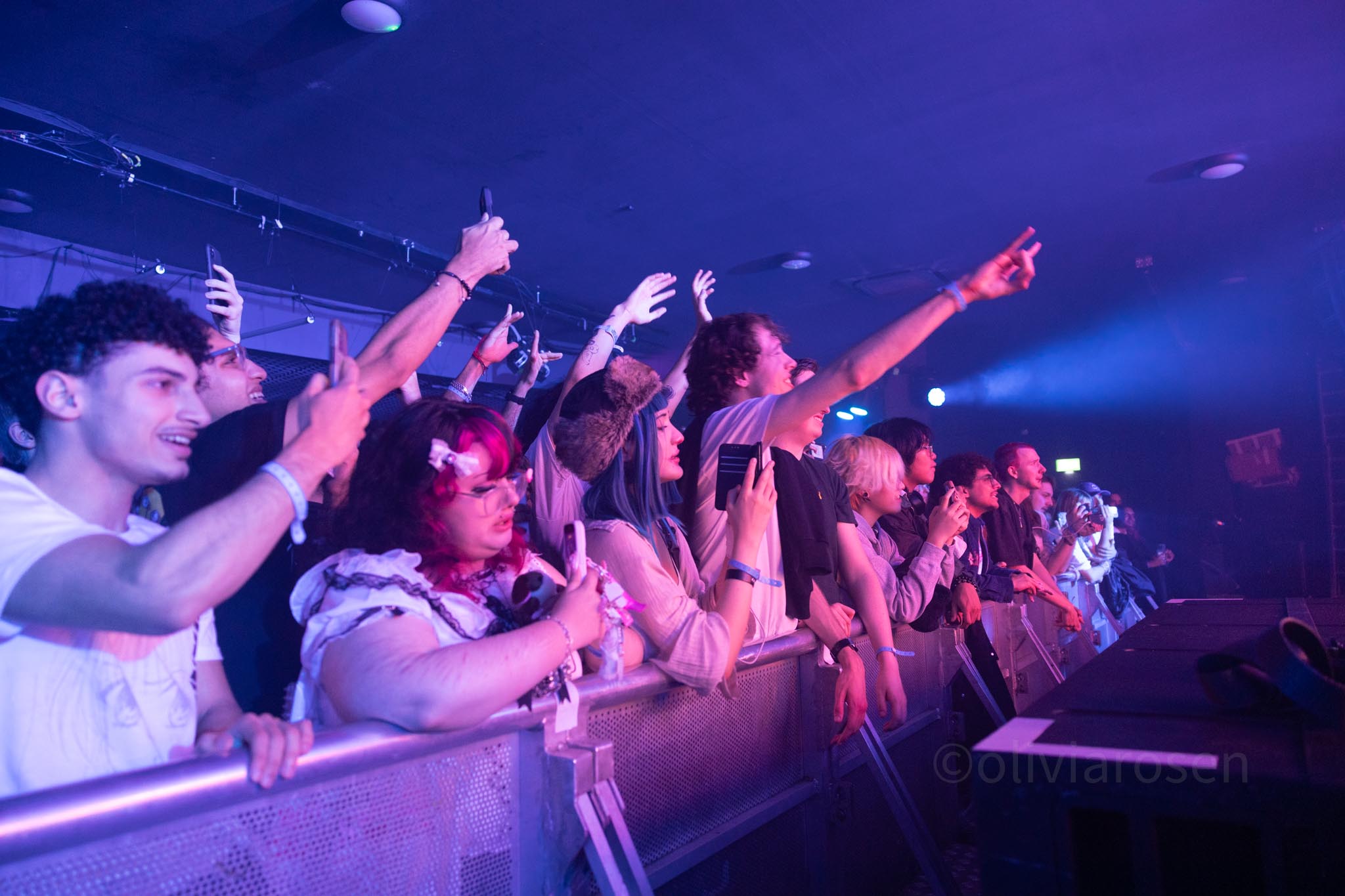 crowd shot at dalston takeover 2025